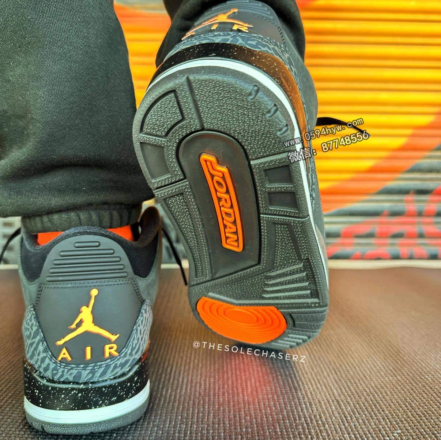 Jordan Brand, Fear, AJ3, AJ, Air Jordan 4, Air Jordan 3, Air Jordan - 独家曝光最新 AJ3 真实穿搭！穿上给人"恐惧"感，超凡魅力！