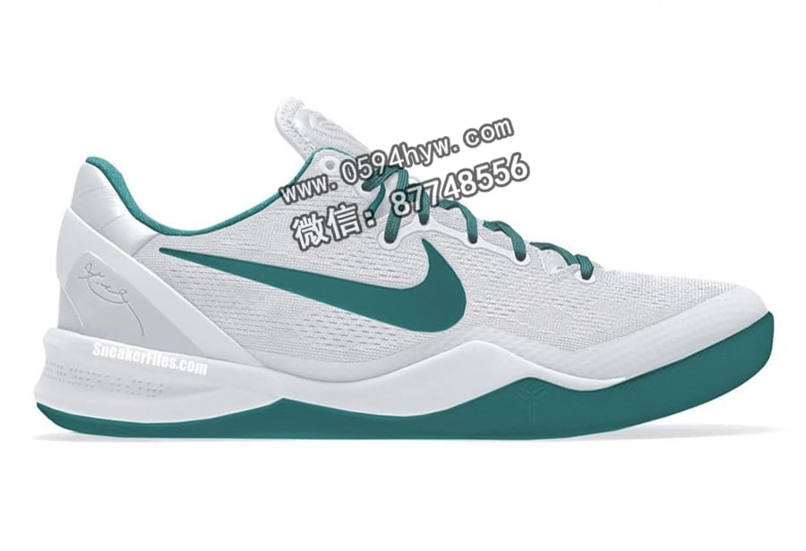 实物首次曝光!Kobe 8 新配色细节变了! Swoosh, Radiant Emerald, NIKE, Kobe 8 Protro, Kobe 8, Kobe - 实物首次曝光!Kobe 8 新配色细节变了!