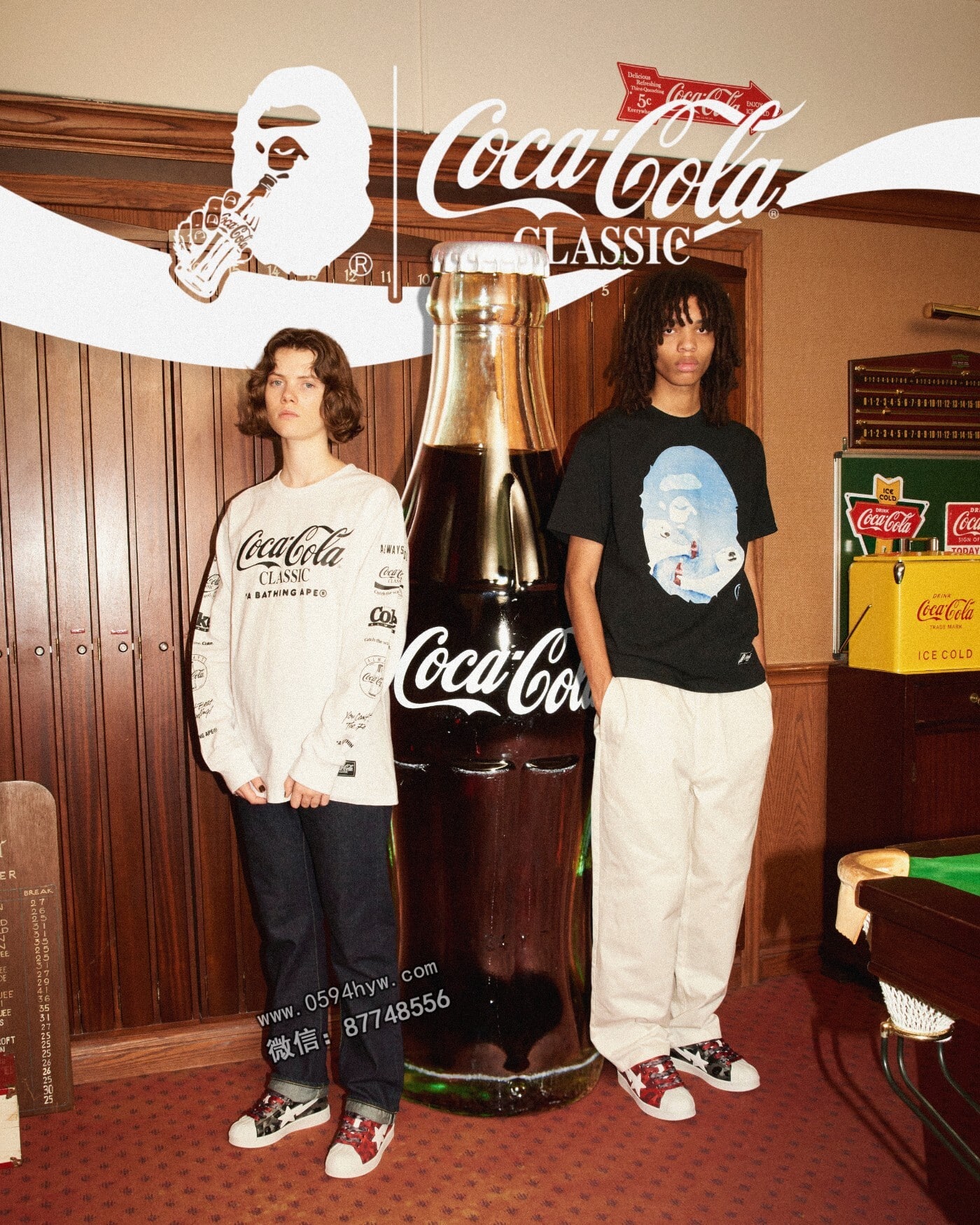 联名, PE, COCA-COLA, BAPE - BAPE® 最新联名曝光：他就是合作对象！