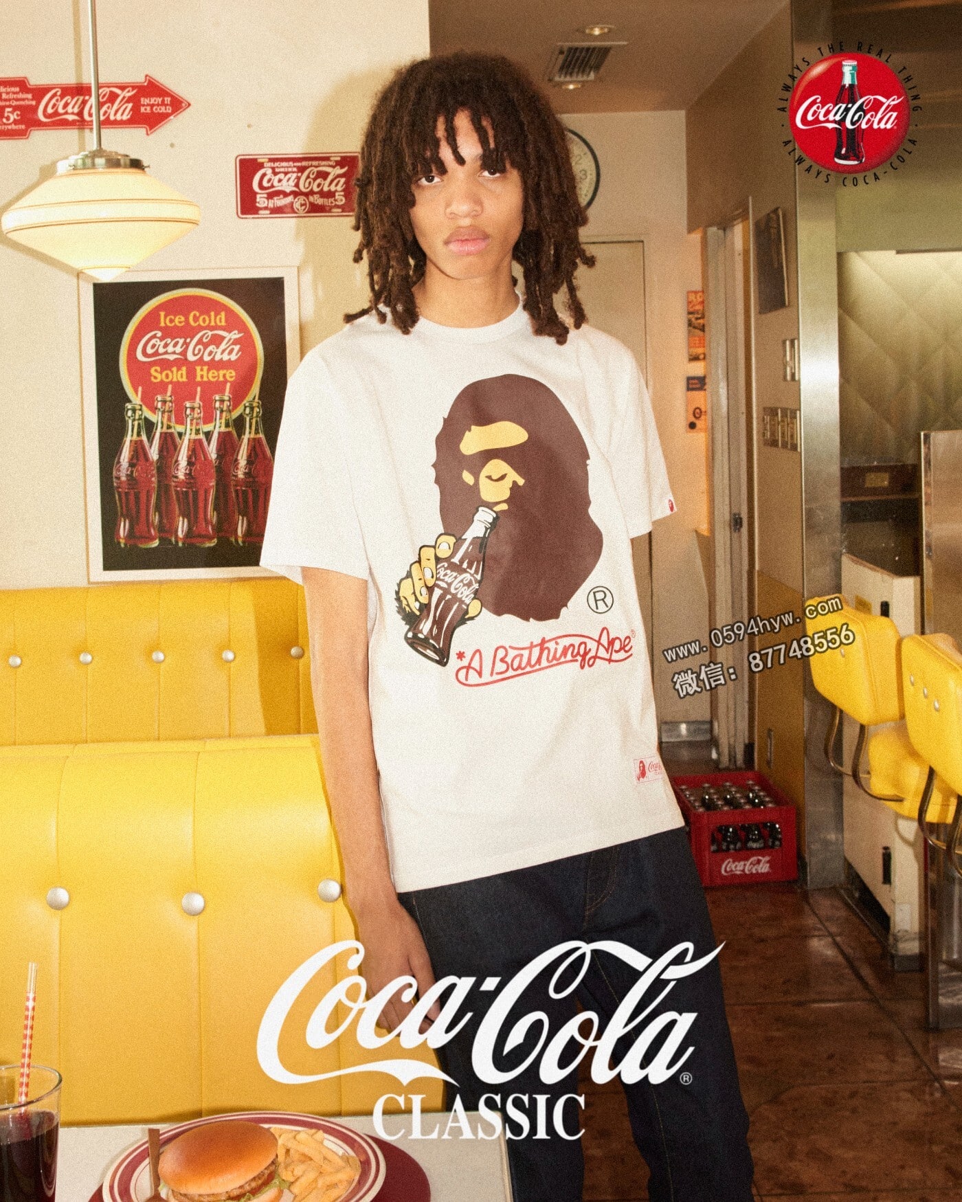 联名, PE, COCA-COLA, BAPE - BAPE® 最新联名曝光：他就是合作对象！