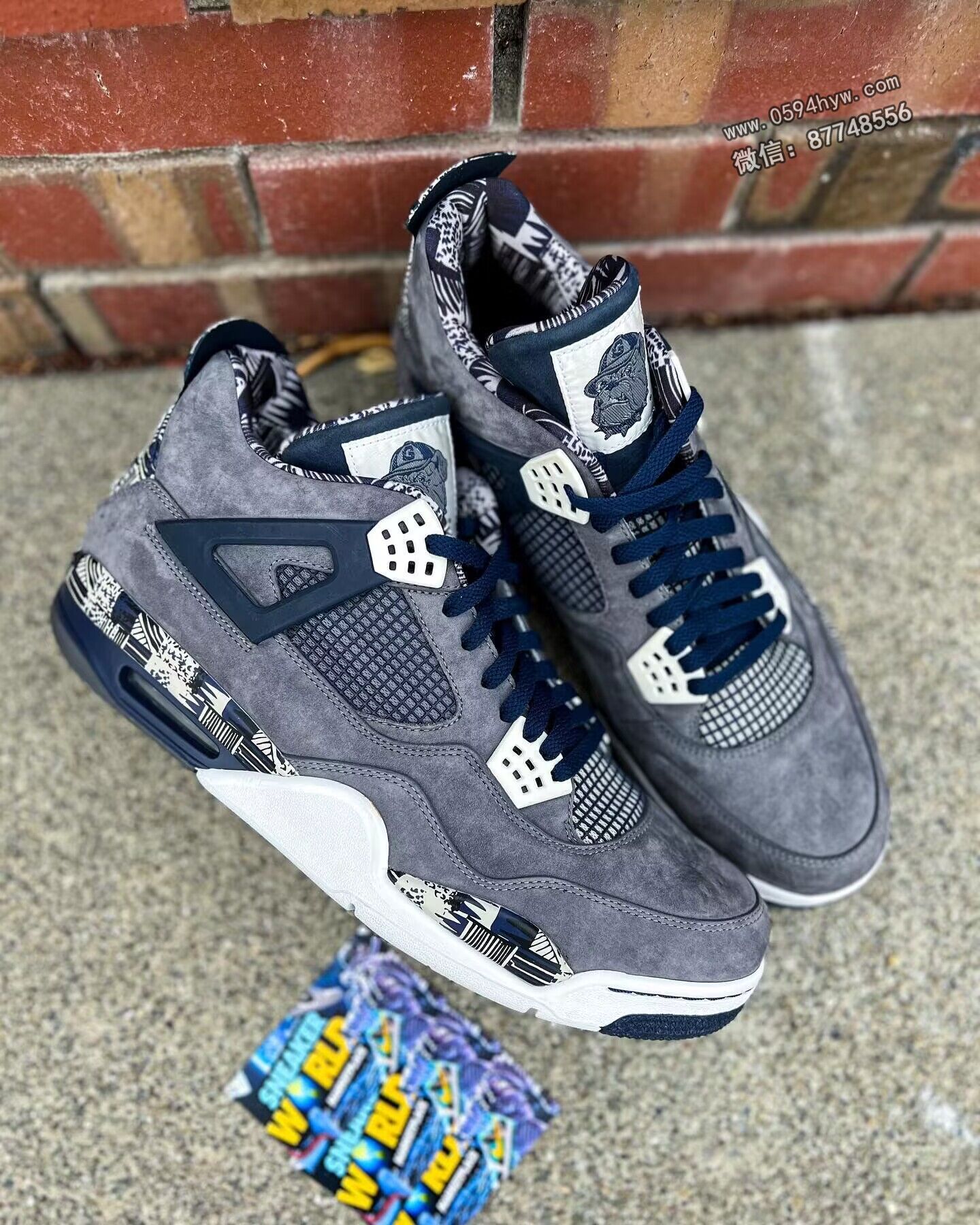 联名, Jordan, Georgetown, AJ4, AJ, Air Jordan 4, Air Jordan - 「乔治城」AJ4 实物曝光！网友：貌似非常昂贵！