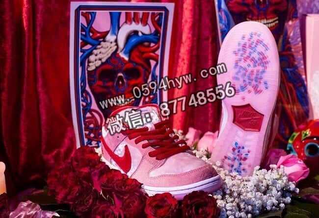 情人节, WMNS, Valentine's Day, Swoosh, Nike Dunk Low, Nike Dunk, FQ7056-100, Dunk - 再次曝光！双「情人节」Dunk 终于确定日期！