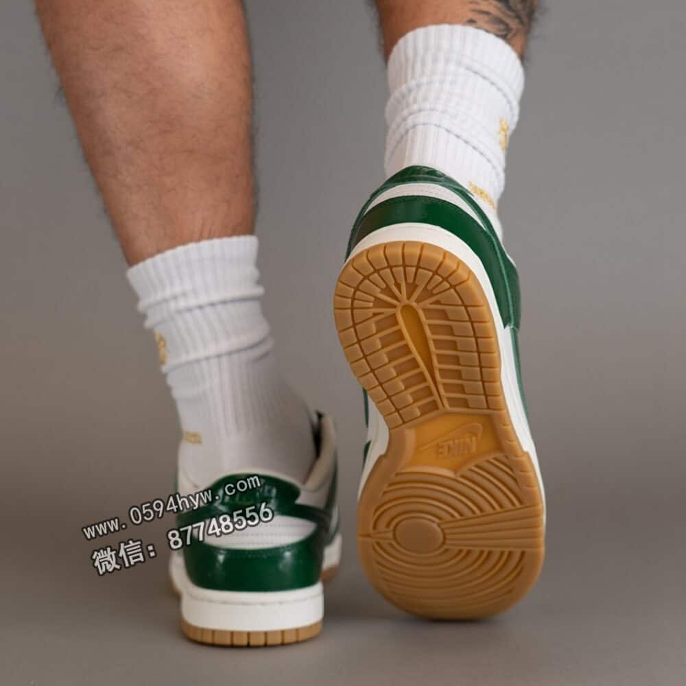 Nike Dunk Low LX, Nike Dunk Low, Nike Dunk, NIKE, Gorge Green, FJ2260-002, Dunk Low, Dunk - 全新 Nike Dunk Low 上脚图曝光，堪称质感可与联名鞋媲美！