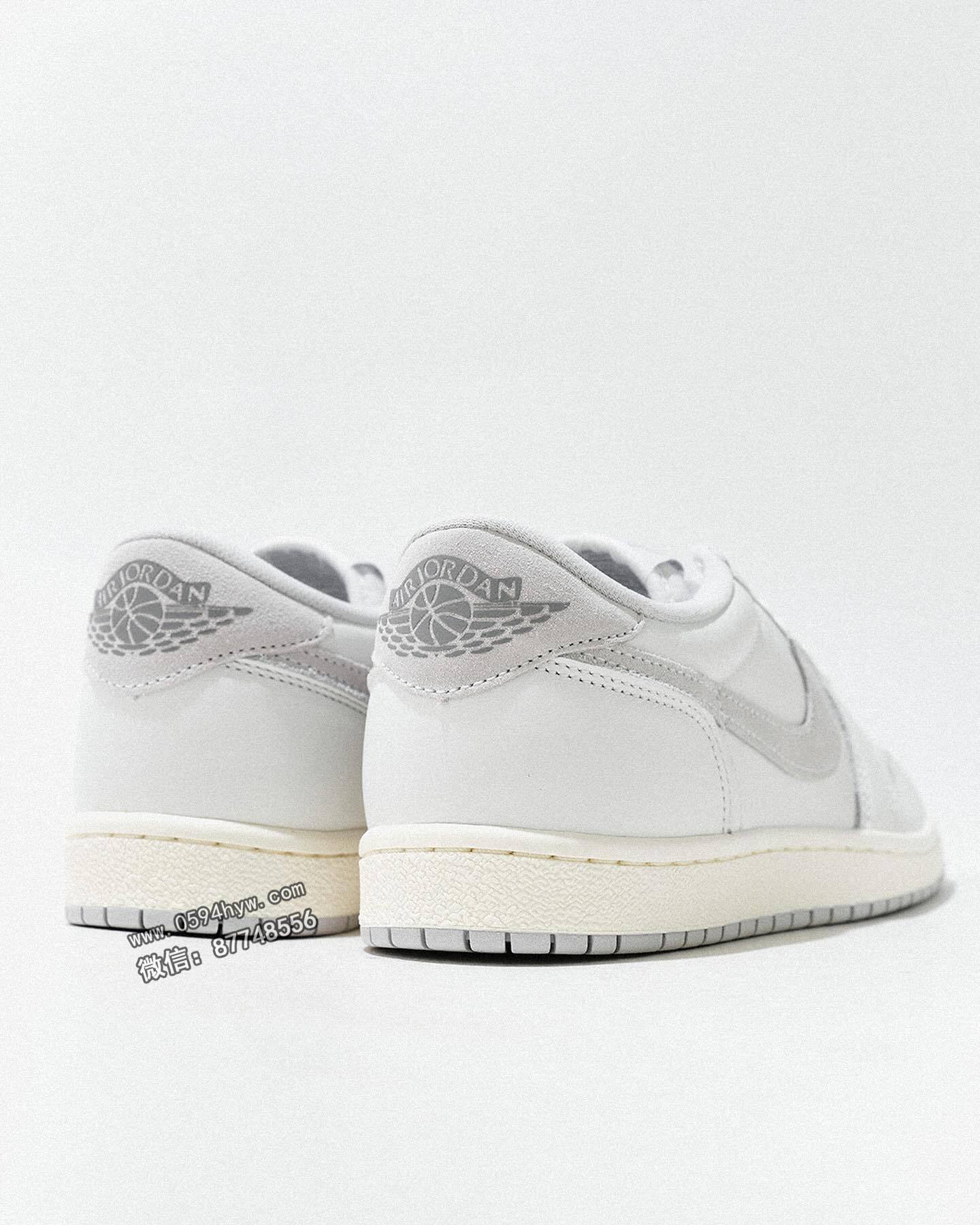 Swoosh, Neutral Grey, FB9933-100, Aj1, AJ, Air Jordan 1 Low, Air Jordan, 85 - "白灰" AJ1 正式开启新篇章，问你打几分？