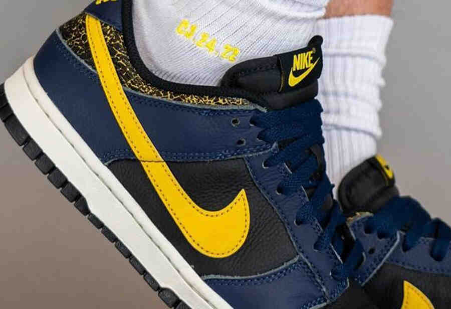 “Nike Dunk Low ‘密西根’ 新鞋展示！给鞋评分如何？”