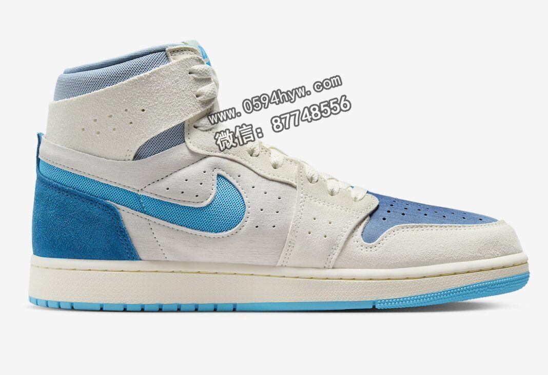 篮球鞋, Zoom, DV1307-104, Dark Powder Blue, Aj1, AJ, Air Jordan 1 Zoom CMFT 2, Air Jordan - 评测：Zoom 版AJ1 全新配色曝光！请给出你的颜值评分！