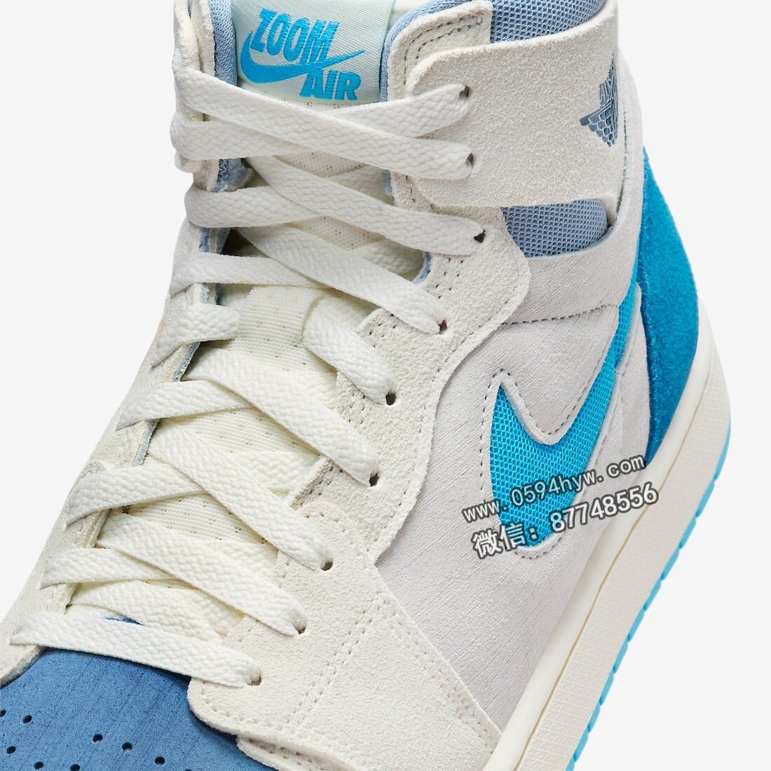 篮球鞋, Zoom, DV1307-104, Dark Powder Blue, Aj1, AJ, Air Jordan 1 Zoom CMFT 2, Air Jordan - 评测：Zoom 版AJ1 全新配色曝光！请给出你的颜值评分！