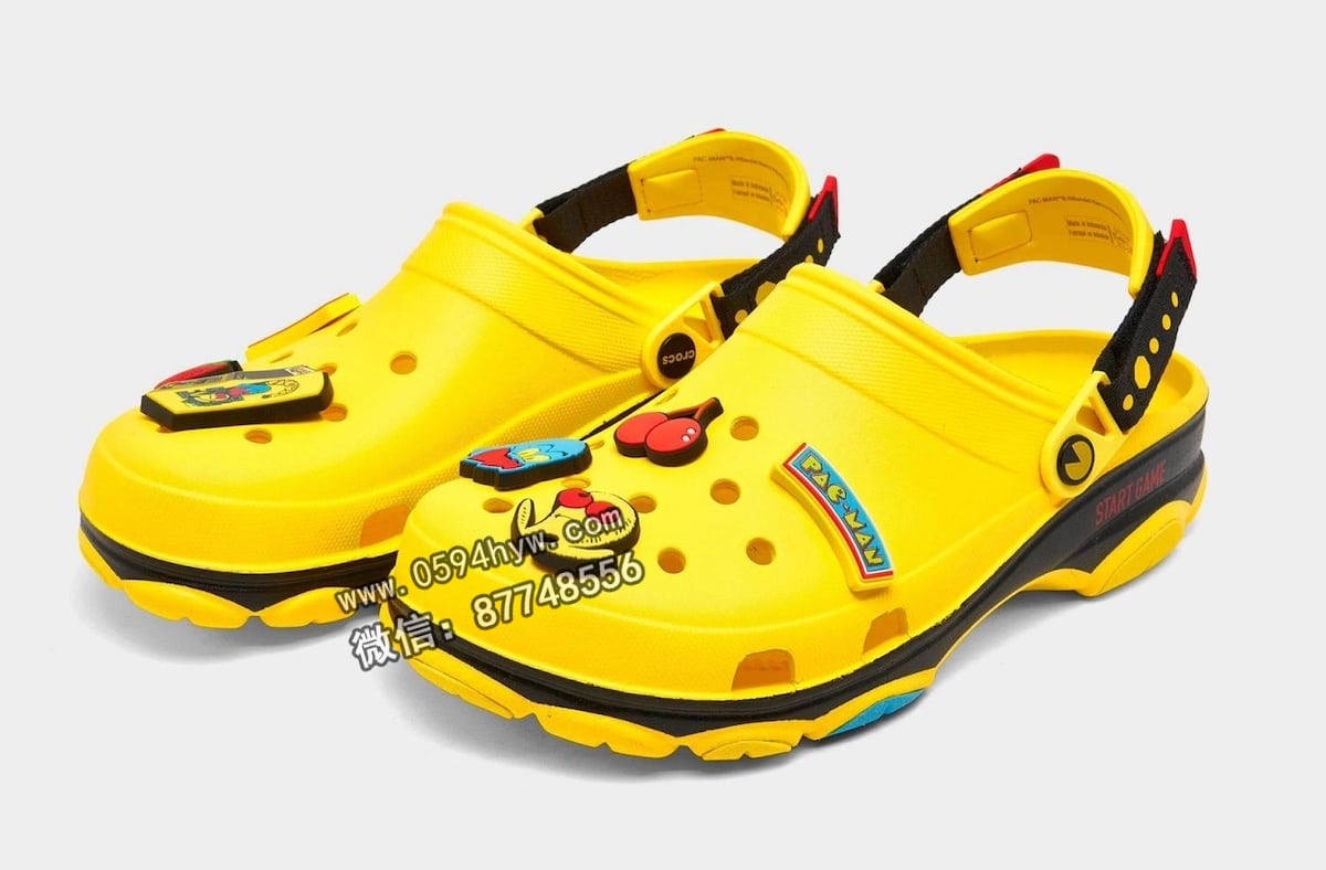 联名, Pac-Man, Crocs, Classic Clog, All Terrain Clog, 209322-761, 209321-001 - 曝光！Crocs推出全新联名合作！惊爆合作对象的身份！