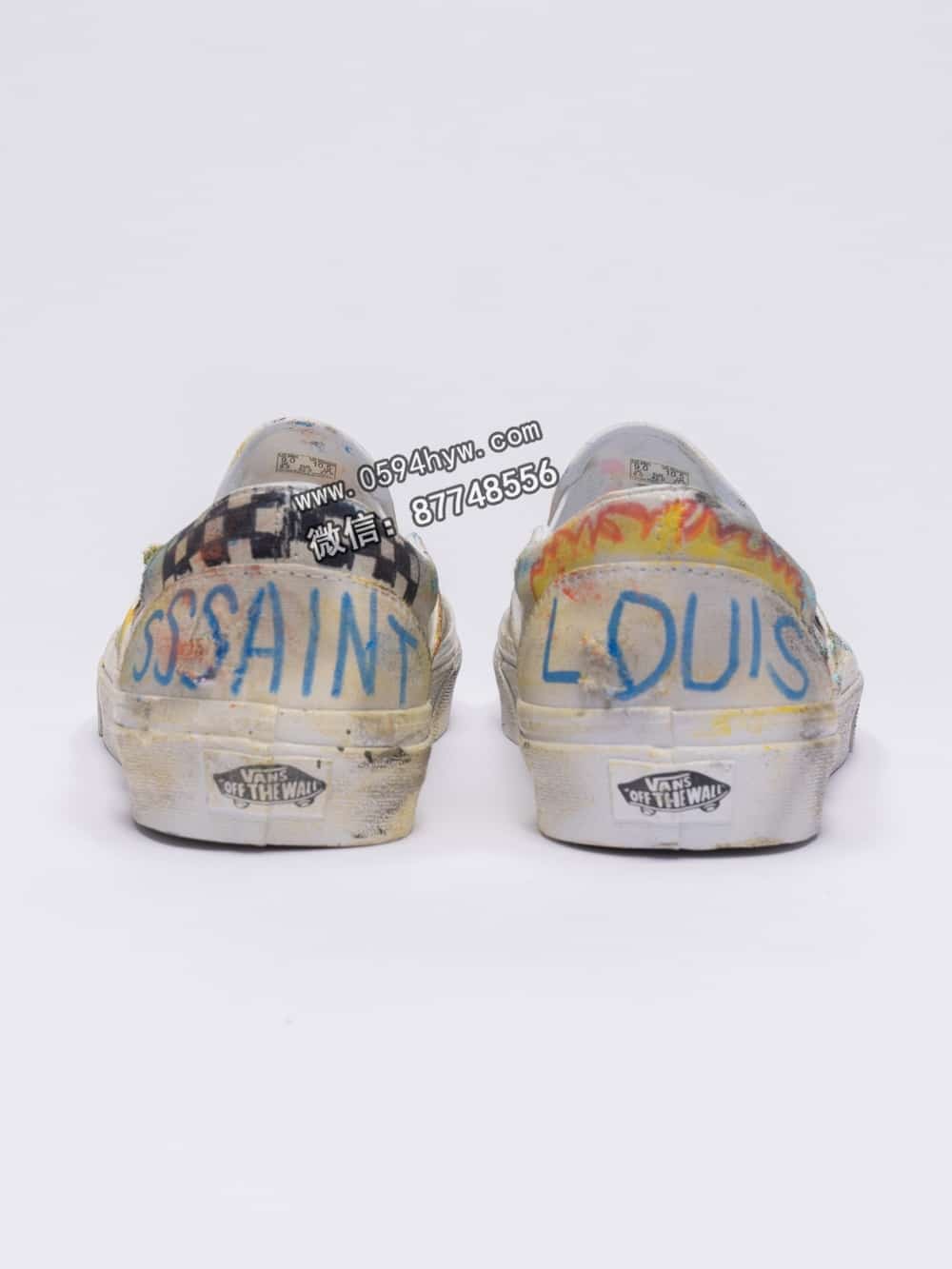 联名, 涂鸦, 做旧, Vans, Sssaint Louis, Slip-On - 今年"最炫涂鸦球鞋"来袭！下周即刻发售！
