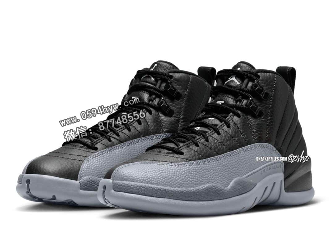 2024年秋季推出的Air Jordan 12“黑色/狼灰”