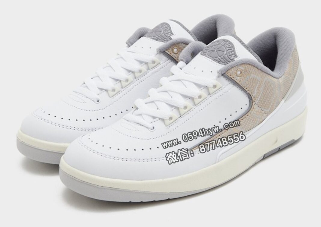 2024年2月发布的Air Jordan 2 低版本 “Python”