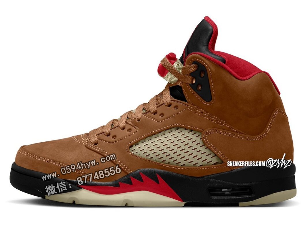 “Air Jordan 5 ‘考古褐’ 将于2024年秋季发售”