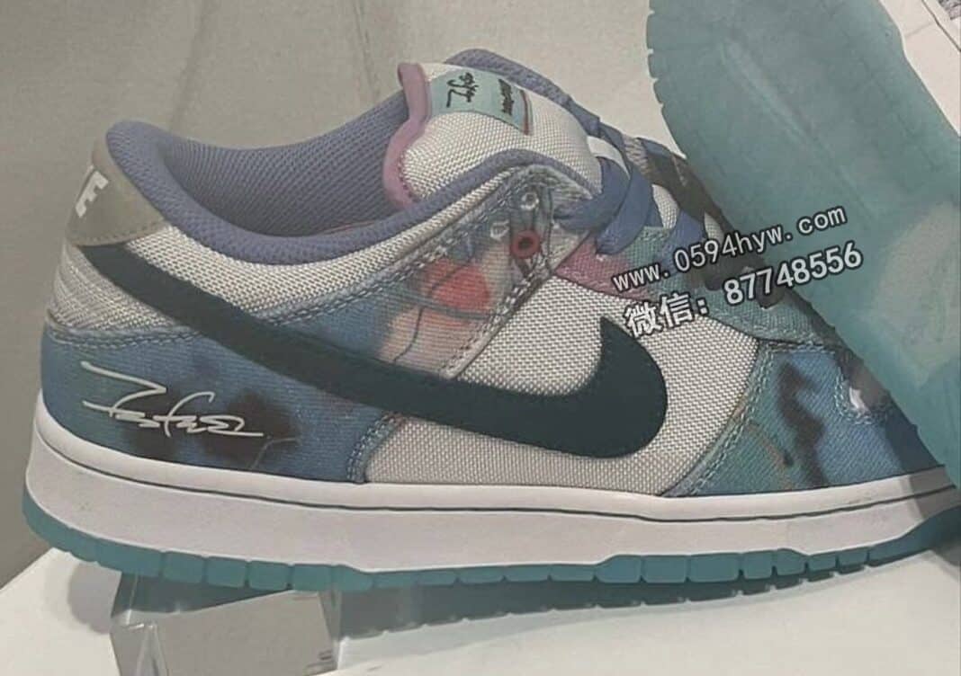 2024年发布Futura x Nike SB Dunk Low运动鞋