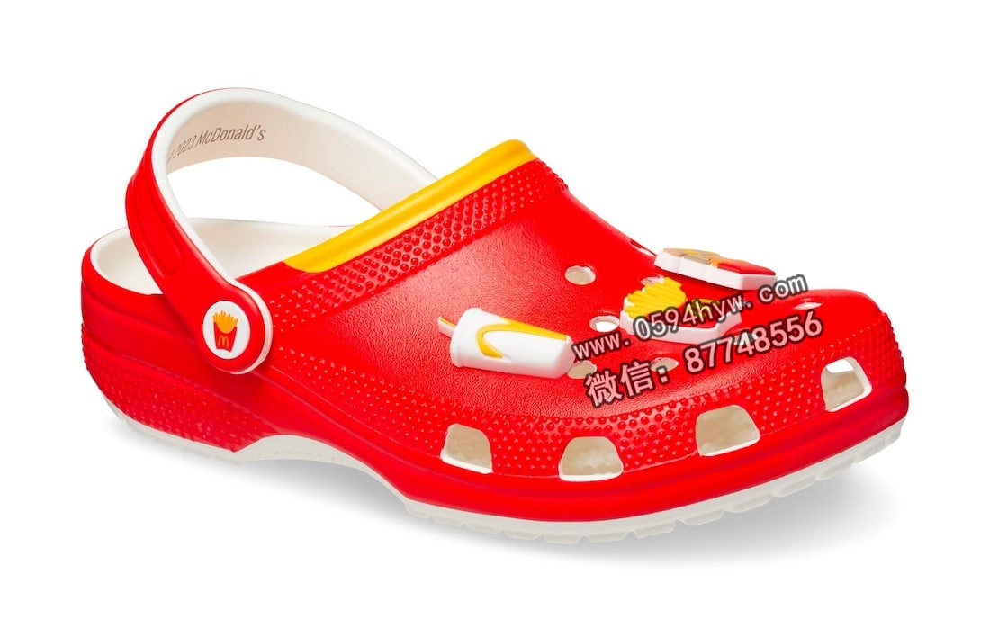 麦当劳, 运动鞋, 联名, 拖鞋, RO, Crocs, 2023 - 麦当劳 x Crocs 2023年11月发布联名系列