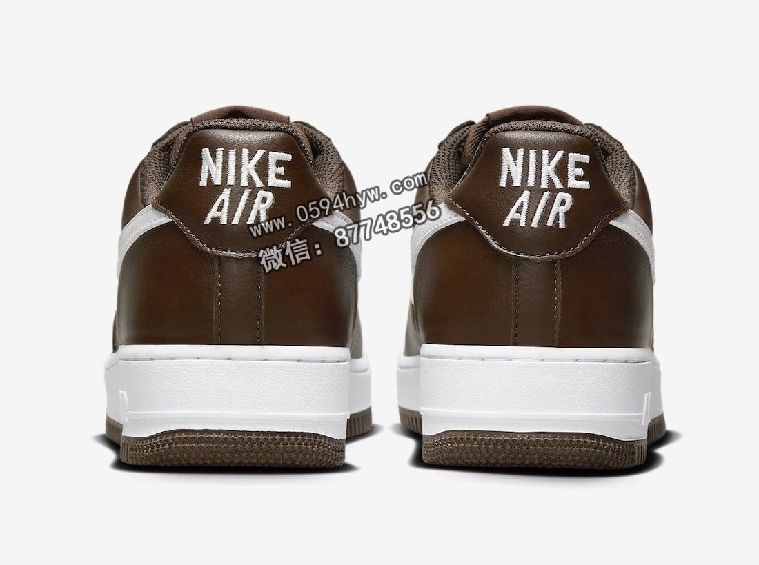 耐克, Swoosh, Nike Air Force 1 Low, Nike Air Force 1, FORCE 1, Air Force 1, AI, 2023 - 耐克Air Force 1低帮“巧克力”将于2023年11月发售。