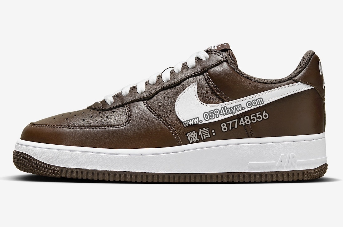 耐克, Swoosh, Nike Air Force 1 Low, Nike Air Force 1, FORCE 1, Air Force 1, AI, 2023 - 耐克Air Force 1低帮“巧克力”将于2023年11月发售。