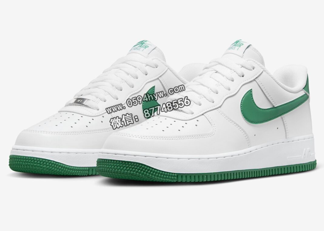 2024年圣帕特里克节的完美选择：Nike Air Force 1低帮“孔雀石”