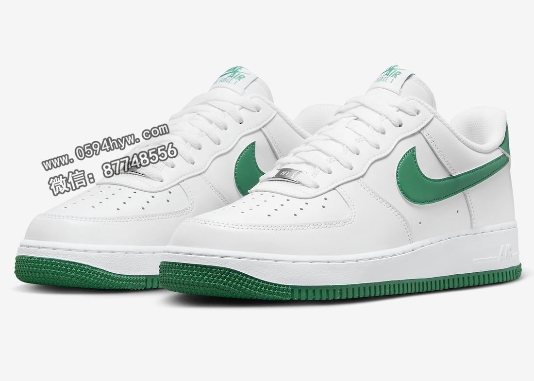 Swoosh, Nike Air Force 1 Low, Nike Air Force 1, Nike Air, NIKE, FORCE 1, Air Force 1 - 2024年圣帕特里克节的完美选择：Nike Air Force 1低帮“孔雀石”