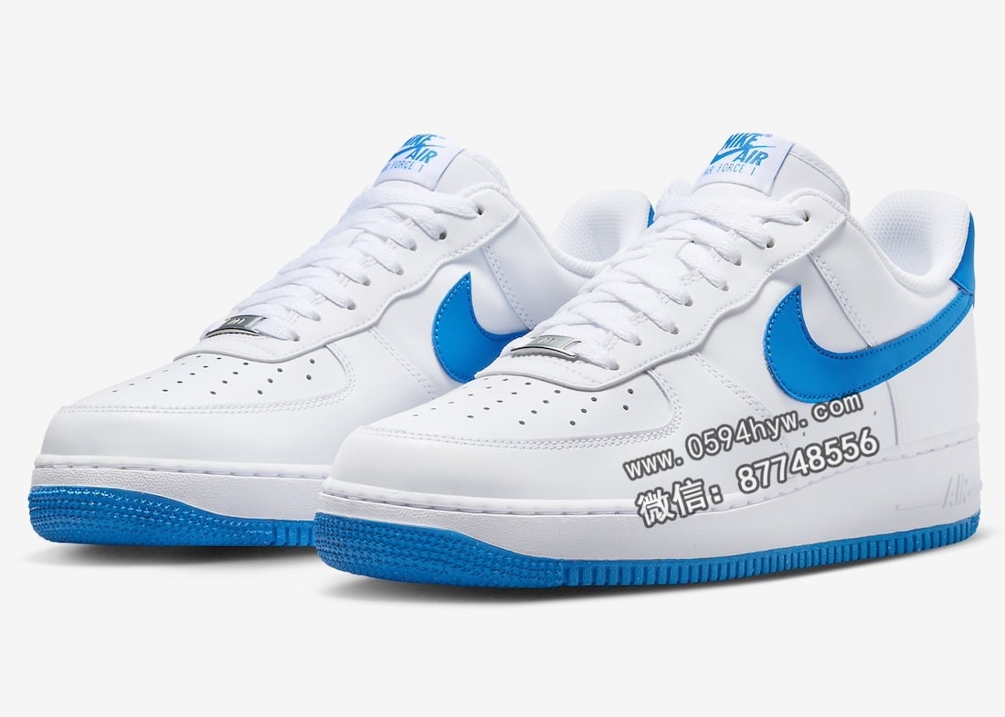 耐克, 篮球鞋, 空军一号, Swoosh, Nike Air Force 1 Low, Nike Air Force 1, Nike Air, Air Force 1 - 耐克空军一号低帮款将以白色和天蓝色上市