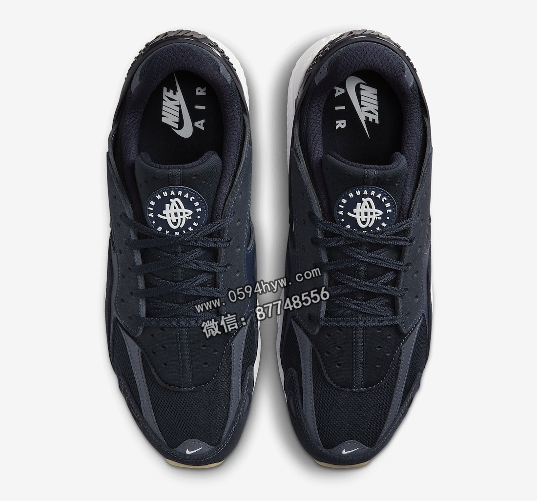 耐克, UA, Nike Air Huarache, NIKE, Huarache, AI, 2024 - 耐克（Nike）Air Huarache Runner “暗夜蓝” 将于2024年春季上市