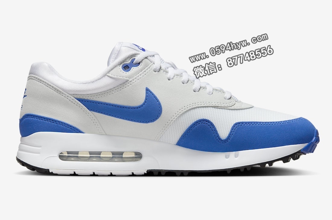 高尔夫, 耐克, Nike Air Max 1 Golf, Nike Air Max 1, Air Max 1, Air Max, AI, 2024 - 耐克Air Max 1 ’86 OG高尔夫“皇家”于2024年3月发售