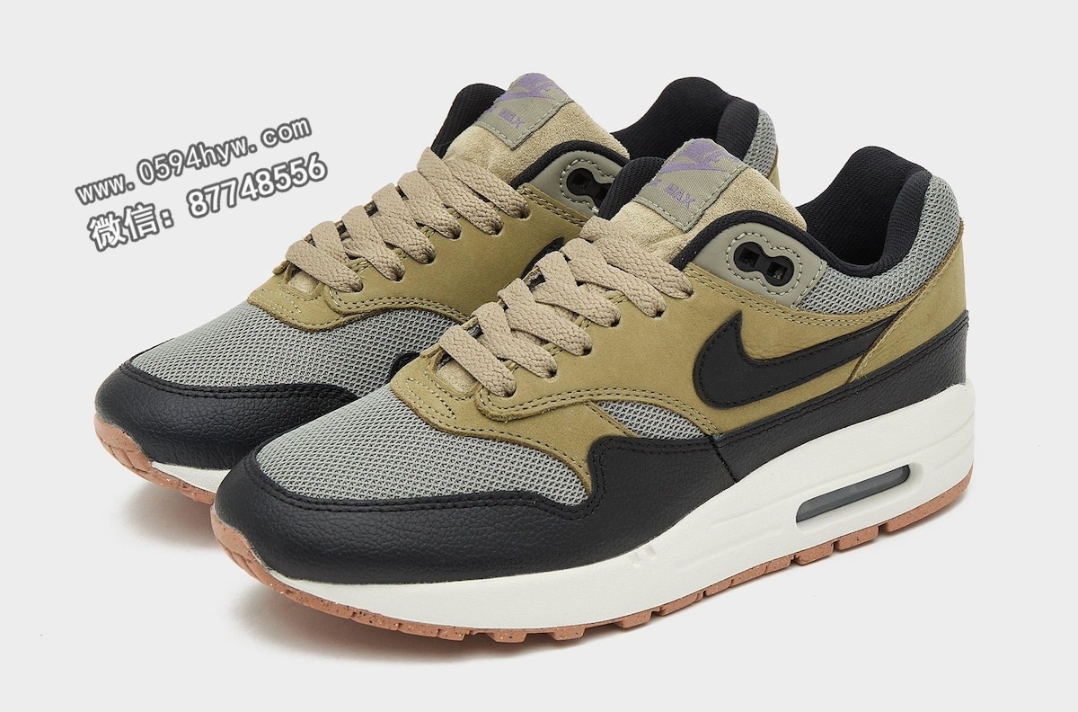 耐克, Swoosh, Premium, Nike Air Max 1, Nike Air Max, Nike Air, EVA, Air Max - 耐克空气垫一号“深石灰”将于2024年春季上市