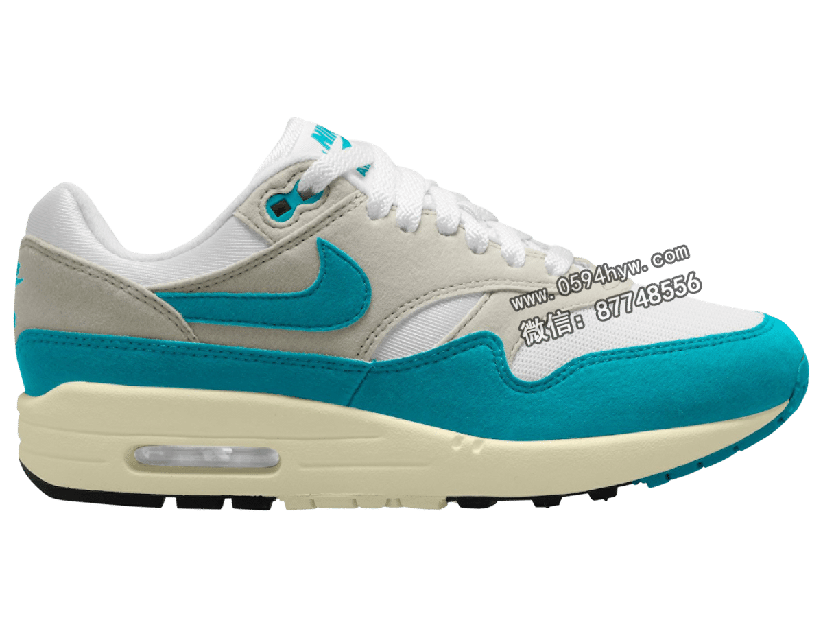 耐克, Swoosh, Nike Air Max 1, Nike Air Max, Nike Air, EVA, Black, Air Max - 耐克气垫1代“尘土仙人掌”将于2024年春季发售