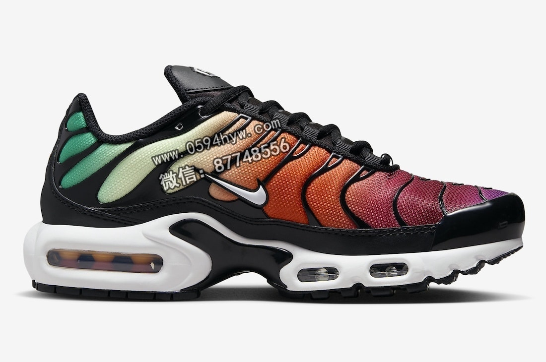 耐克, Swoosh, Nike Air Max Plus, NIKE, Air Max Plus, Air Max - 2024年春季款，耐克Air Max Plus “彩虹” 正好合适