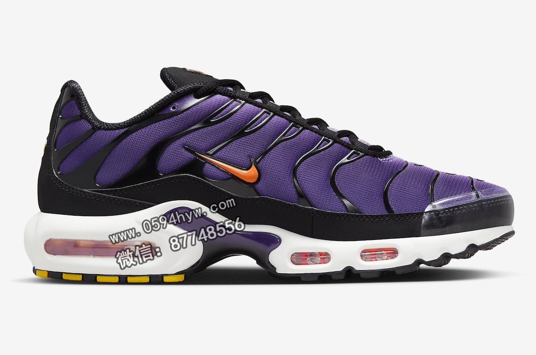 耐克, VOLTAGE PURPLE, Nike Air Max Plus, NIKE, CAT, Black, Air Max - 耐克Air Max Plus经典“电压紫”款重返市场