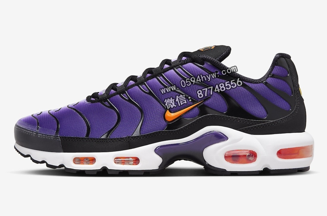 耐克, VOLTAGE PURPLE, Nike Air Max Plus, NIKE, CAT, Black, Air Max - 耐克Air Max Plus经典“电压紫”款重返市场