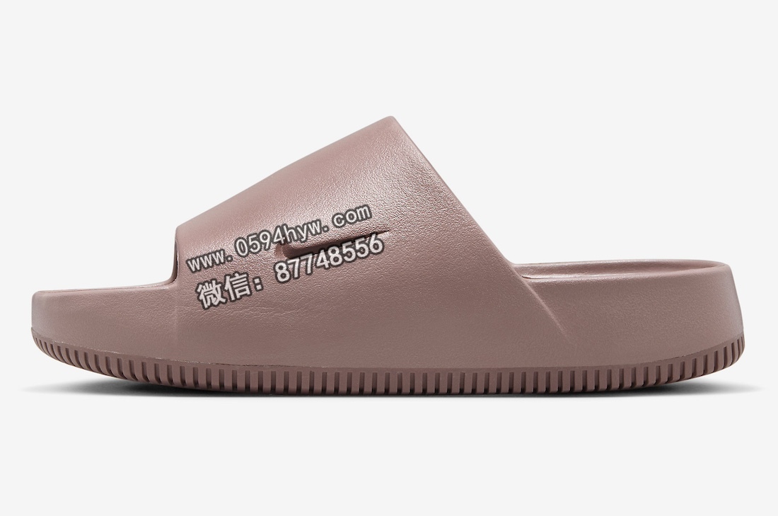 运动鞋, 耐克运动鞋, 耐克, Swoosh, Nike Calm Slide, NIKE - 耐克Calm Slide“Smokey Mauve”2024春季新品发布