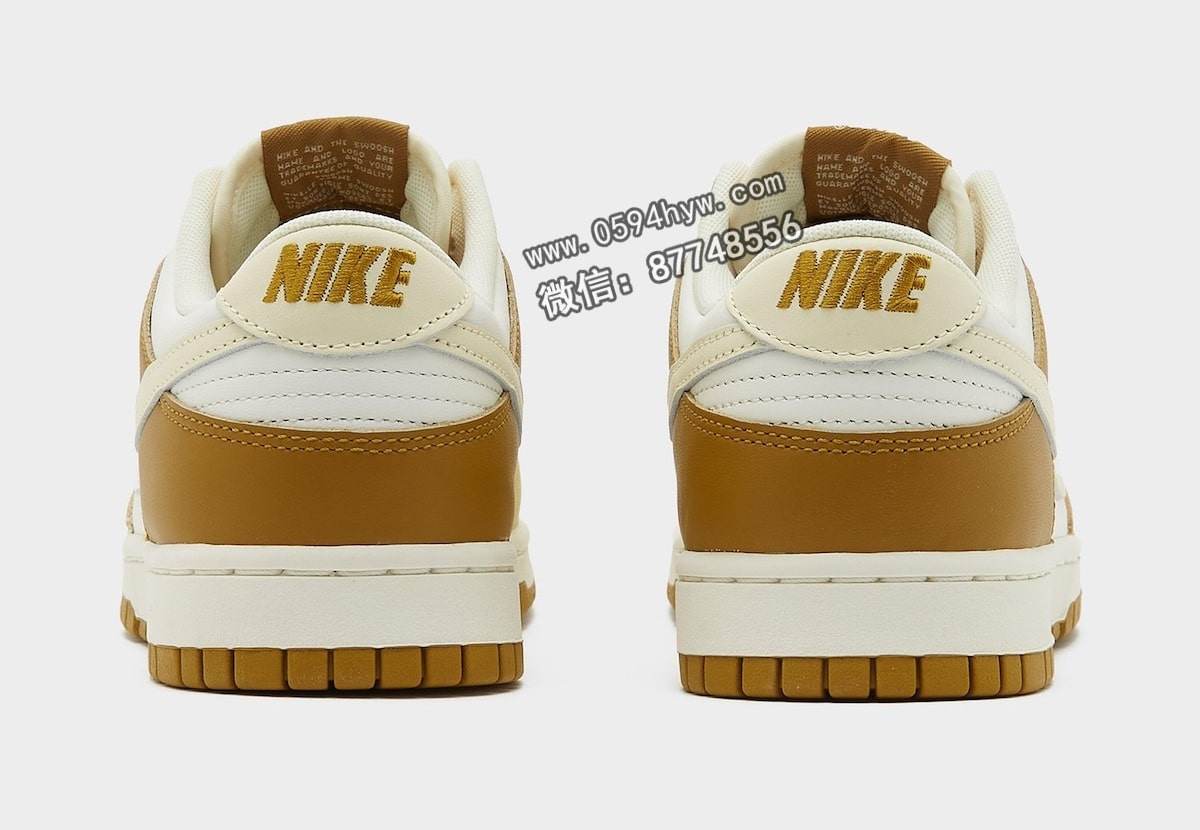 耐克, Nike Dunk Low, Nike Dunk, NIKE, Dunk Low, Dunk - 耐克Dunk Low搭配金色色调，为2024夏季注入活力