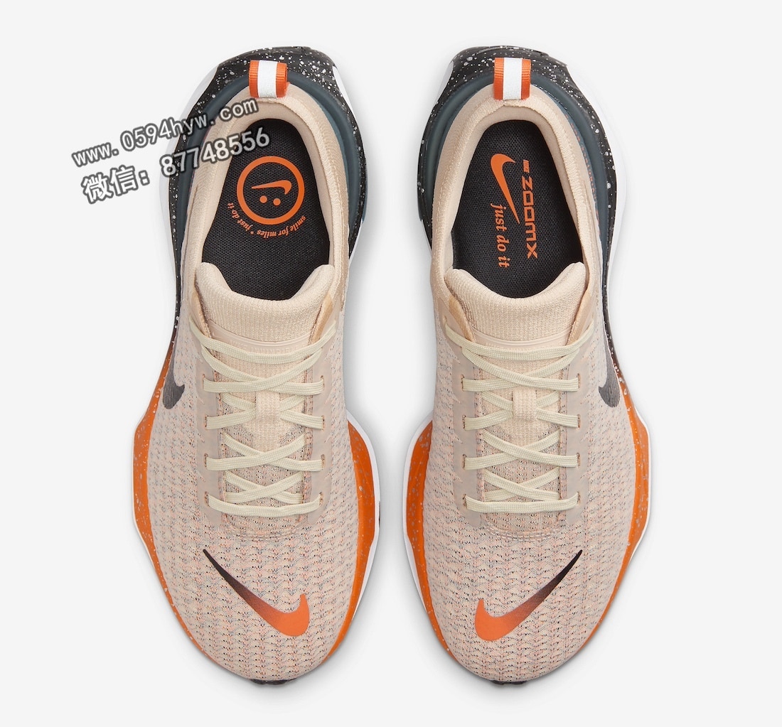 运动鞋, 跑鞋, 跑步鞋, 耐克, ZoomX, Zoom, Nike ZoomX Invincible Run, Flyknit - 耐克无敌跑鞋3代“燕麦色”将于10月26日发售。