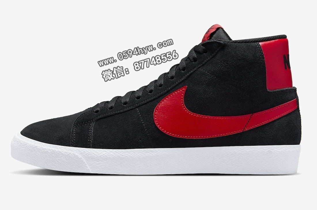 耐克SB, 耐克, 篮球鞋, Swoosh, Nike SB Blazer Mid, Nike SB Blazer, Blazer Mid, Blazer - 耐克SB Blazer Mid“黑红”即将发布