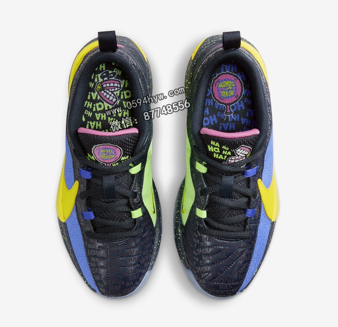 Zoom, Swoosh, Nike Zoom Freak 5, NIKE, GS, AK, 2023 - 2023年假日发布“小丑”版Nike Zoom Freak 5 GS