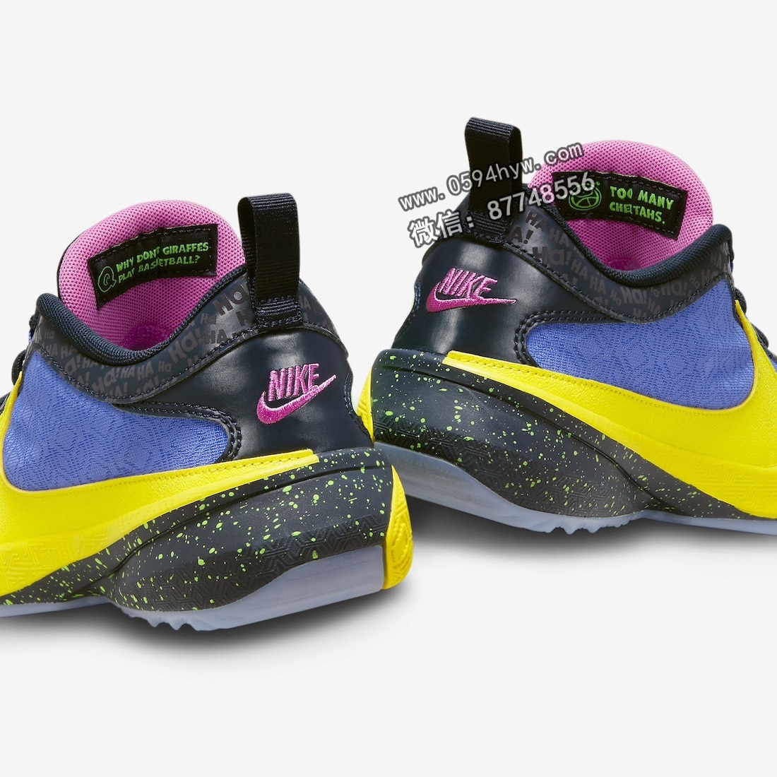 Zoom, Swoosh, Nike Zoom Freak 5, NIKE, GS, AK, 2023 - 2023年假日发布“小丑”版Nike Zoom Freak 5 GS