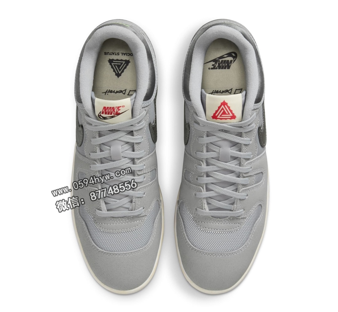 耐克, Swoosh, Social Status, Smoke Grey, Nike Mac Attack, NIKE, Light Smoke Grey - 社交地位 x 耐克“分裂视觉”鞋款将于10月27日上市