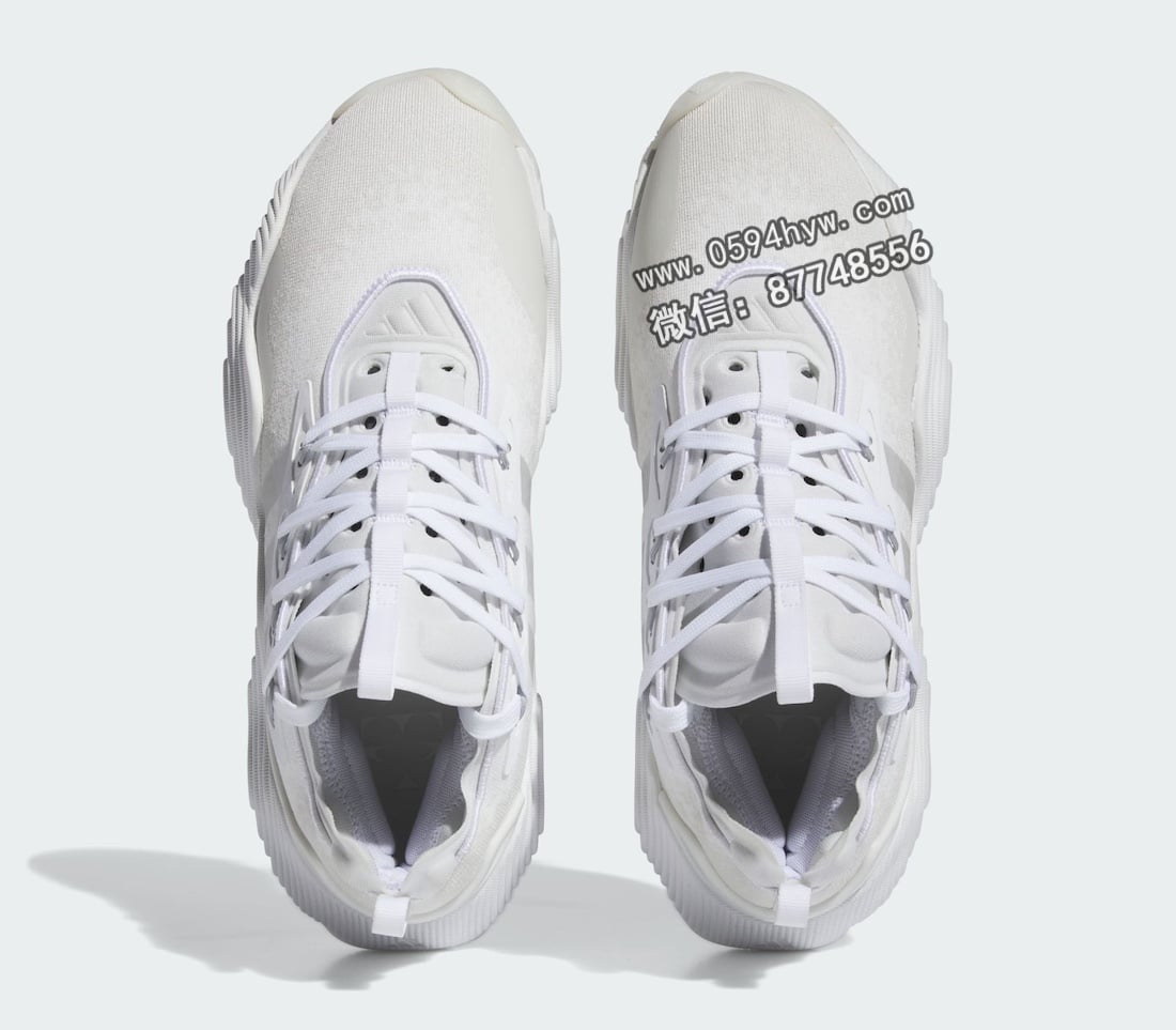 阿迪达斯, 阿迪, 运动鞋, Trae Young, Cloud White, adidas Trae Young 3, Adidas - 阿迪达斯 Trae Young 3“云白”10月15日发售