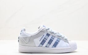 阿迪达斯 Adidas 三叶草 Originals Superstar Pride RM 贝壳头系列 低帮经典百搭休闲运动板鞋 货号: IG3005