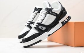 LV路易威登Louis Vuitton Trainer Maxi Low Sneaker 面包版马克西系列低帮休闲运动文化百搭篮球板鞋 尺码：39 40 41 42 43 44 45 46 ID:JFD268-DJD