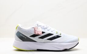 阿迪达斯 Adidas Adidasizero BOSTON 11 夏季透气网眼竞速跑鞋 Boost 缓震底 后跟加厚 立体保护软绵鞋口 安全防撞包裹鞋头 官方货号: ID6922