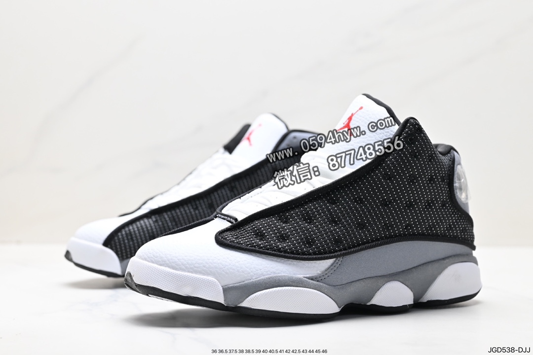 高帮篮球鞋, 高帮, 篮球鞋, Nike Air, Jordan 13, Air Jordan 13, Air Jordan 1, Air Jordan - Nike Air Jordan 13 XIII "Atmosphere Grey" 高帮篮球鞋 货号：JGD538-DJJ