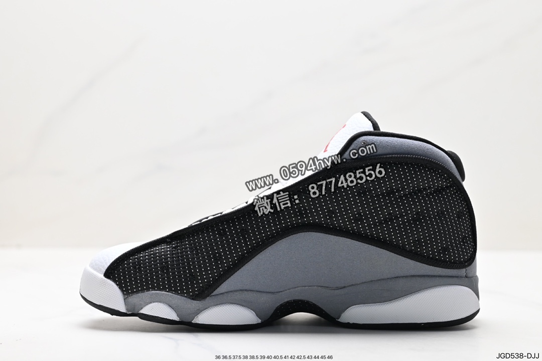 高帮篮球鞋, 高帮, 篮球鞋, Nike Air, Jordan 13, Air Jordan 13, Air Jordan 1, Air Jordan - Nike Air Jordan 13 XIII "Atmosphere Grey" 高帮篮球鞋 货号：JGD538-DJJ