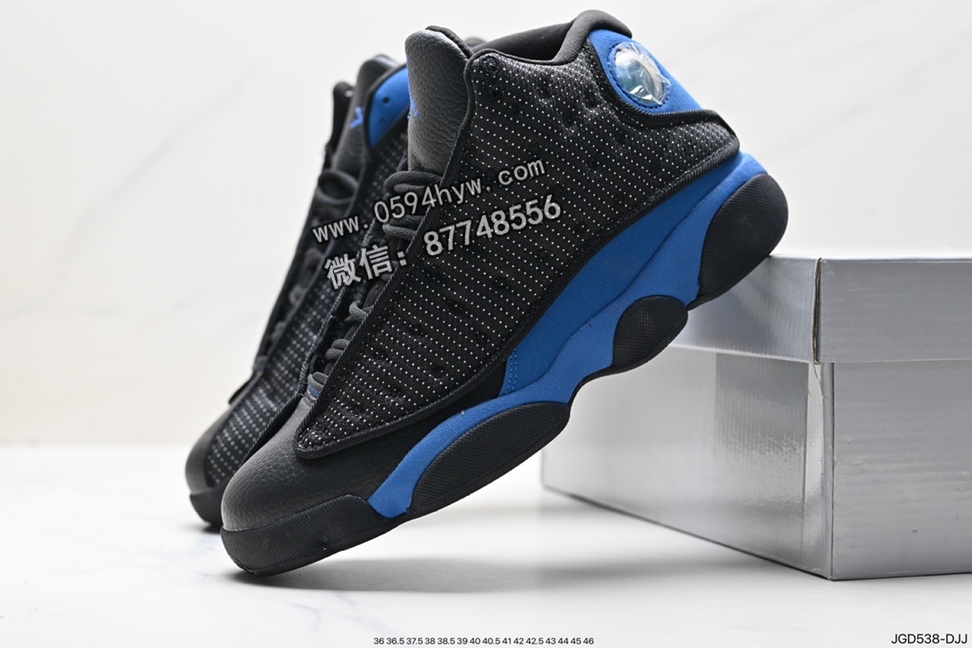 耐克, 篮球鞋, Jordan 13, Jordan, Air Jordan 13, Air Jordan 1, Air Jordan - 耐克 Air Jordan 13 XIII 中帮篮球鞋 灰色 货号：JGD538-DJJ