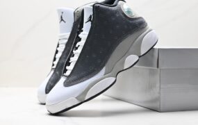 耐克 Air Jordan 13 XIII 中帮篮球鞋 灰色 货号：JGD538-DJJ