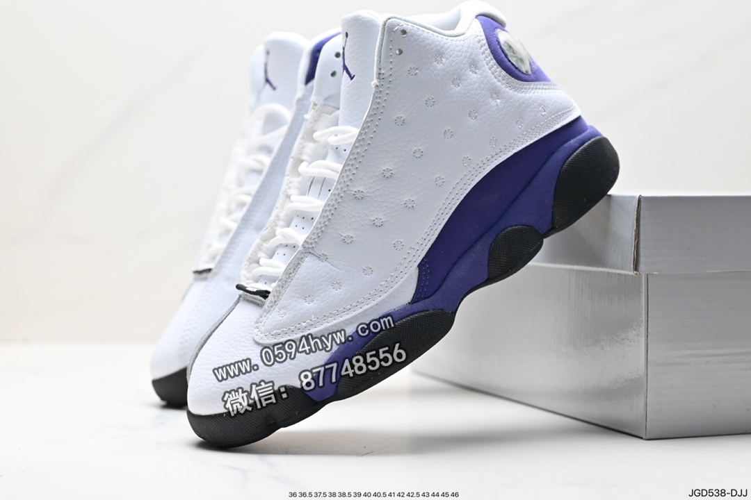 耐克, 篮球鞋, Jordan 13, Jordan, Air Jordan 13, Air Jordan 1, Air Jordan - 耐克 Air Jordan 13 XIII 中帮篮球鞋 灰色 货号：JGD538-DJJ