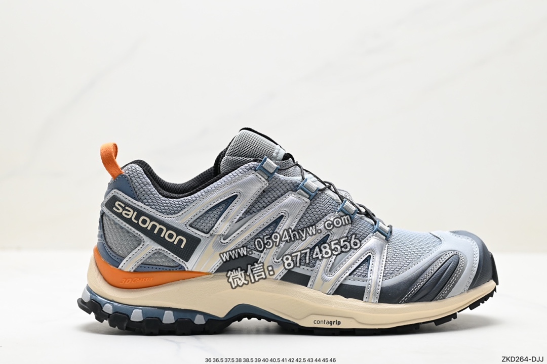 Salomon XA PRO 3D SUEDE 鞋面采用SENSIFIT贴合技术 鞋跟部鞋底牵引设计 3D AdidasVANCED CHASSIS底盘 CONTAGRIP高耐磨材料 货号：472456-29 SIZE：36 36.5 37.5 38 38.5 39 40 40.5 41 42 42.5 43 44 45 46 ID:ZKD264-DJJ