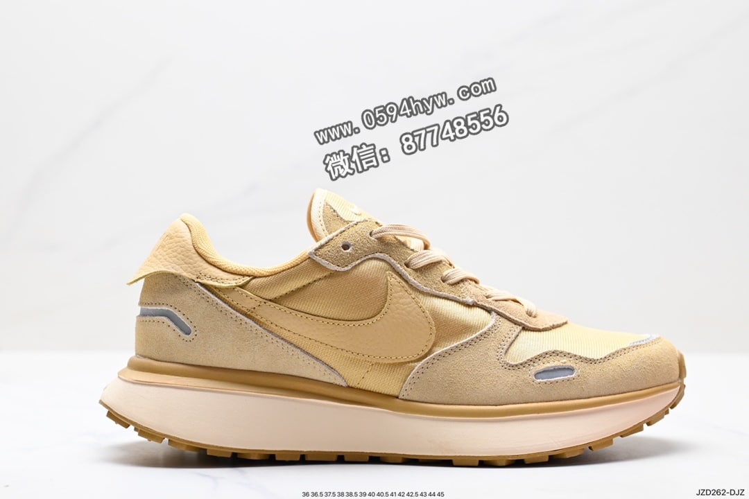 耐克NIKE PHOENIX WAFFLE 高端跑鞋 SEZE: 36 36.5 37.5 38 38.5 39 40 40.5 41 42 42.5 43 44 45 型号: FD2196-500