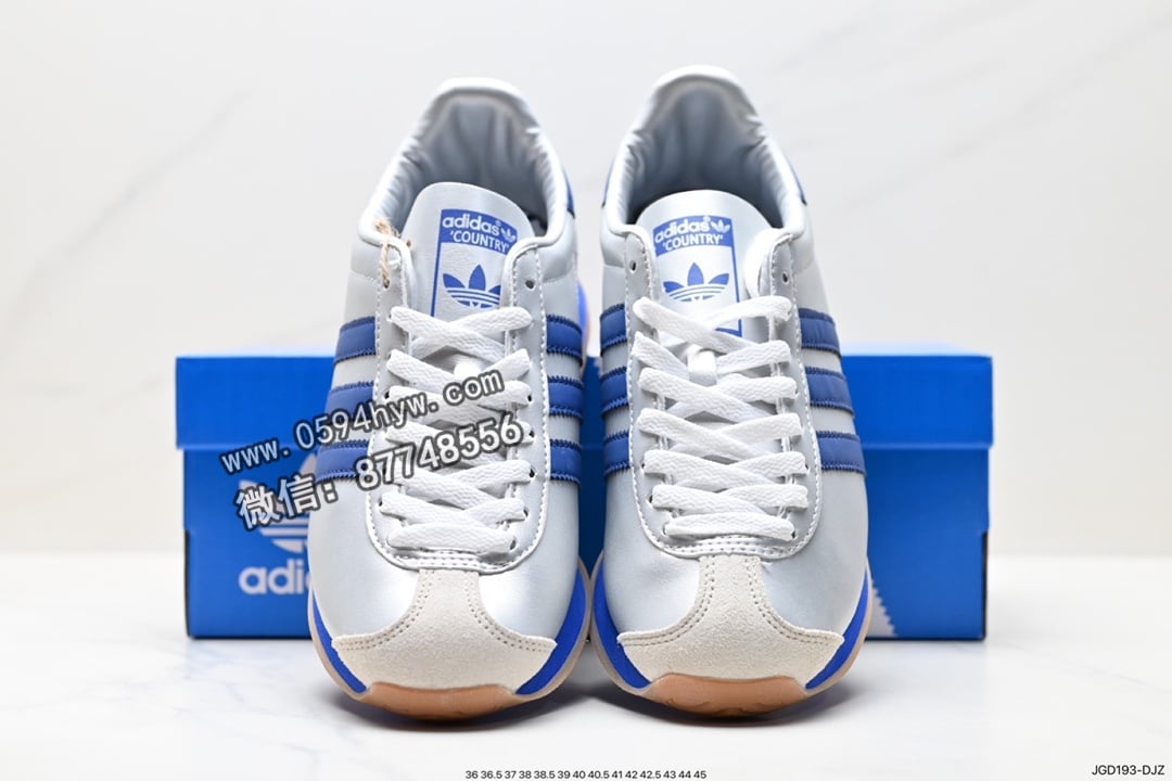 阿迪达斯, 运动鞋, 跑鞋, Adidas - 阿迪达斯 Adidasidas WB Country 生胶底 鞋型 气质修身 货号: IE4230