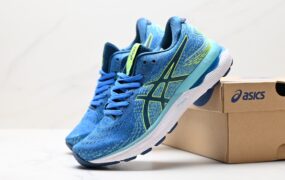 Asics Gel-Nimbus 24代 运动休闲透气专业跑鞋 1011B359-400